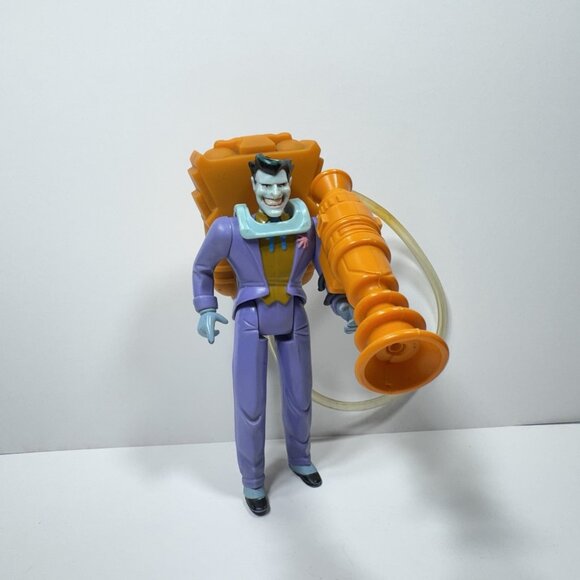 Batman The Animated Series Figure The Joker LAUGHING GAS Gun 1993 Vintage - Picture 1 of 9